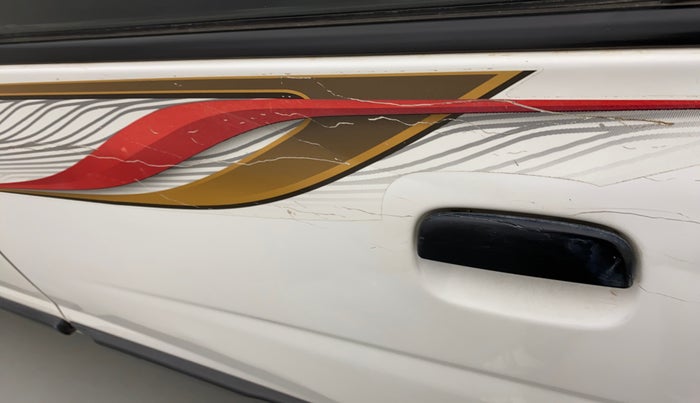 2014 Maruti Alto K10 VXI, Petrol, Manual, 51,012 km, Rear left door - Minor scratches