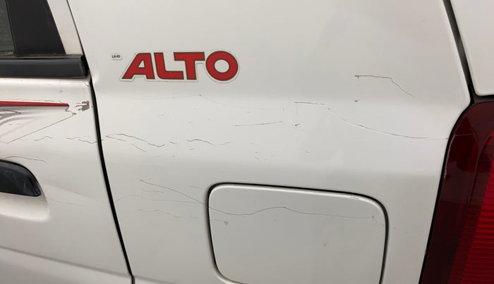 2014 Maruti Alto K10 VXI, Petrol, Manual, 51,012 km, Left quarter panel - Minor scratches