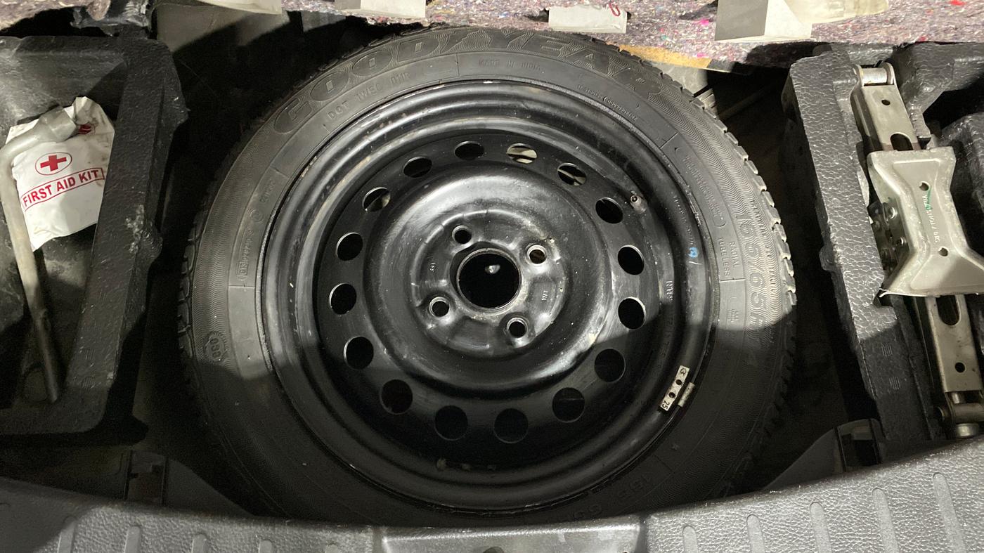 2018 Maruti Wagon R 1.0 VXI, Petrol, Manual, 31,438 km, Spare Tyre