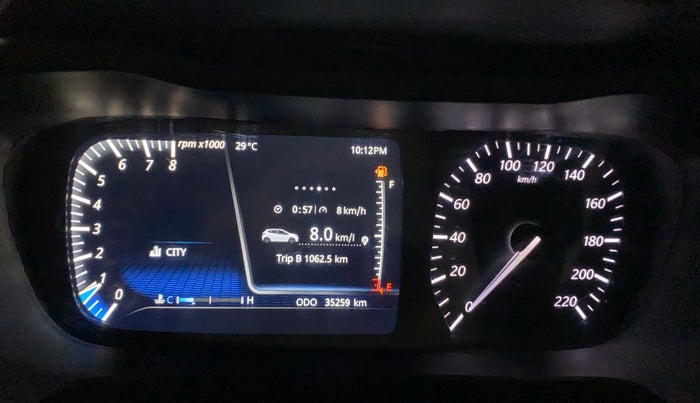 2021 Tata ALTROZ XZ PLUS PETROL, Petrol, Manual, 35,251 km, Odometer Image