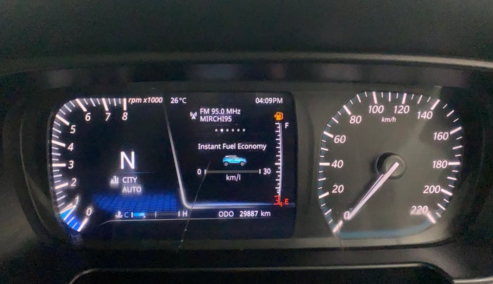 2021 Tata PUNCH CREATIVE  AMT, Petrol, Automatic, 29,908 km, Odometer Image