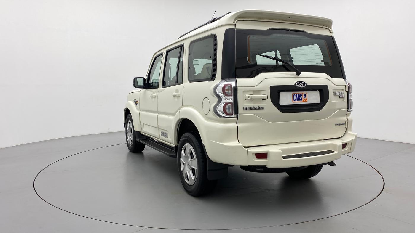 2017 Mahindra Scorpio S6+ INTELL HYBRID, Diesel, Manual, 39,791 km, Left Back Diagonal
