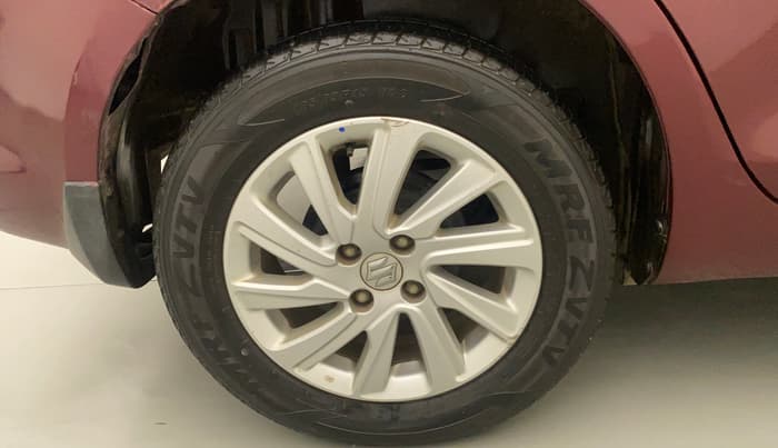2017 Maruti Swift Dzire ZXI, Petrol, Manual, 36,953 km, Right Rear Wheel