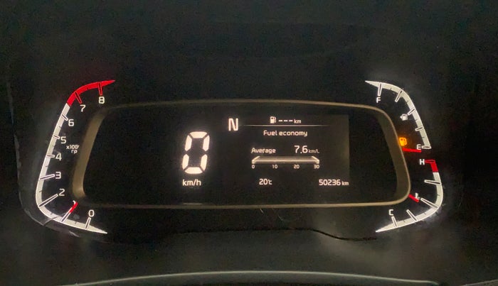 2020 KIA SONET GTX PLUS 1.0 IMT DUAL TONE, Petrol, Manual, 50,236 km, Odometer Image