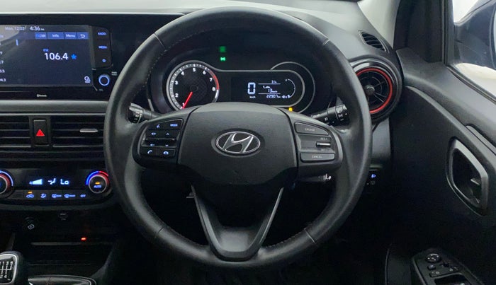 2022 Hyundai GRAND I10 NIOS SPORTZ 1.0 TURBO GDI, Petrol, Manual, 23,239 km, Steering Wheel Close Up