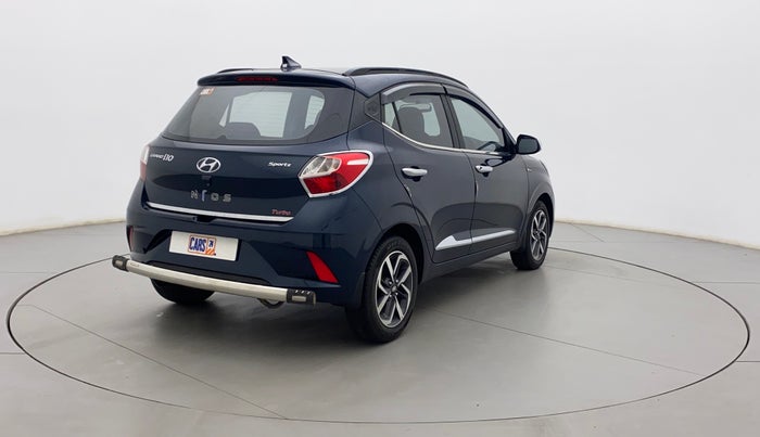 2022 Hyundai GRAND I10 NIOS SPORTZ 1.0 TURBO GDI, Petrol, Manual, 23,239 km, Right Back Diagonal
