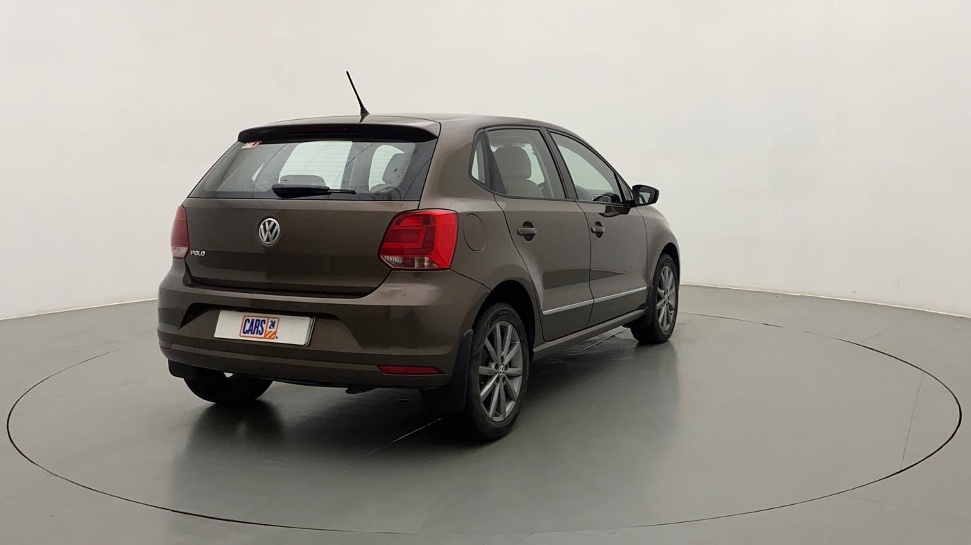 2019 Volkswagen Polo HIGHLINE PLUS 1.0, Petrol, Manual, 39,414 km, Right Back Diagonal