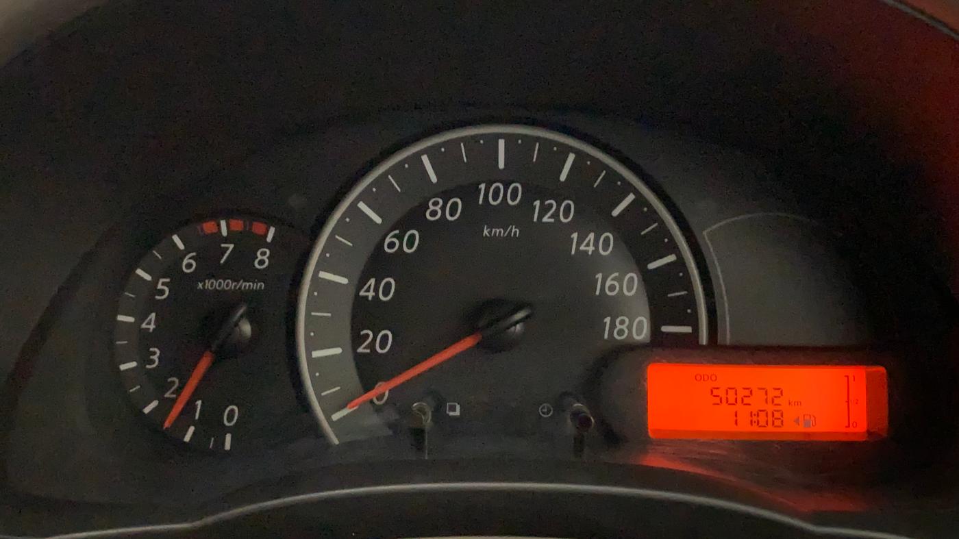 2014 Renault Pulse RXL PETROL, Petrol, Manual, 50,372 km, Odometer Image