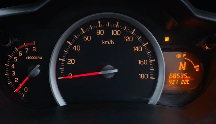 2016 Maruti Celerio ZXI AMT, Petrol, Automatic, 68,530 km, Odometer Image