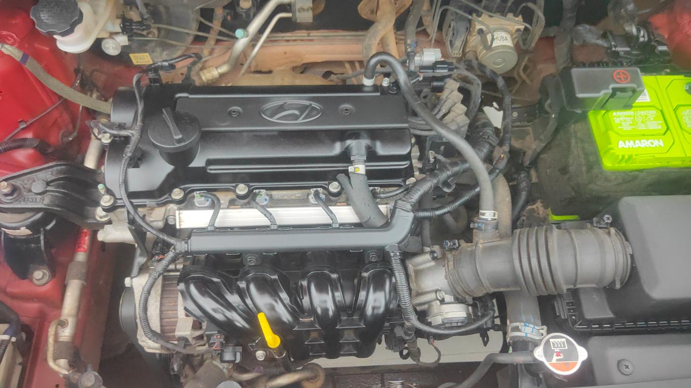 2017 Hyundai Elite i20 ASTA 1.2, Petrol, Manual, 80,154 km, Engine View