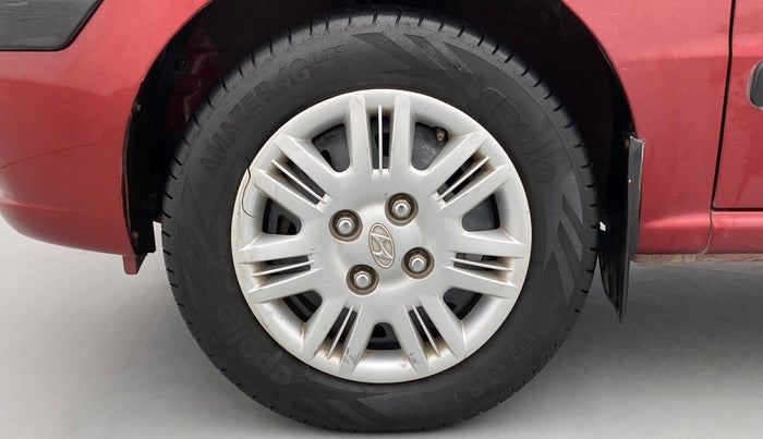 2010 Hyundai Santro Xing GLS, Petrol, Manual, 71,315 km, Left Front Wheel