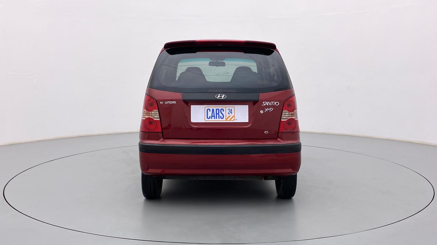 2010 Hyundai Santro Xing GLS, Petrol, Manual, 71,315 km, Back/Rear