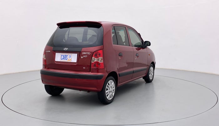 2010 Hyundai Santro Xing GLS, Petrol, Manual, 71,315 km, Right Back Diagonal