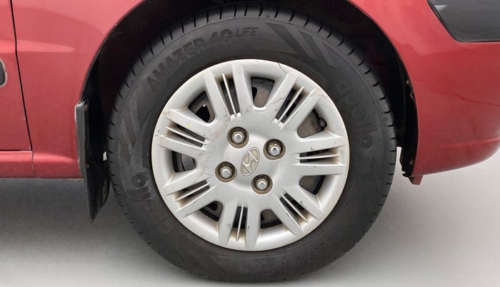 2010 Hyundai Santro Xing GLS, Petrol, Manual, 71,315 km, Right Front Wheel