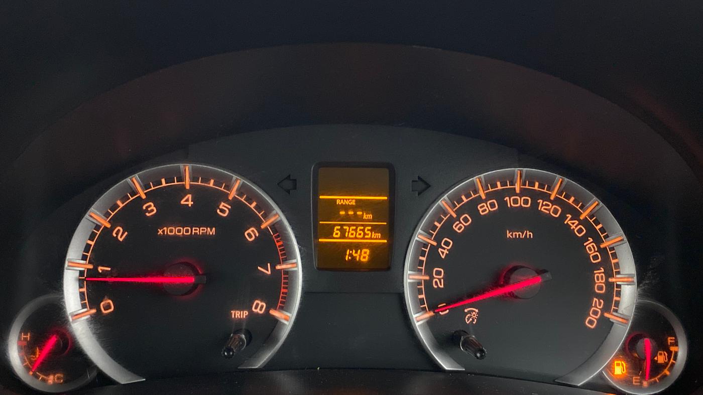 2017 Maruti Swift VXI, Petrol, Manual, 67,664 km, Odometer Image