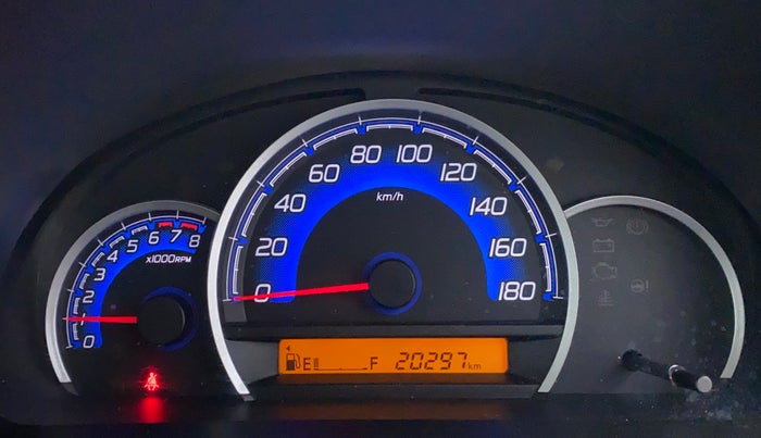 2017 Maruti Wagon R 1.0 VXI, Petrol, Manual, 20,325 km, Odometer Image