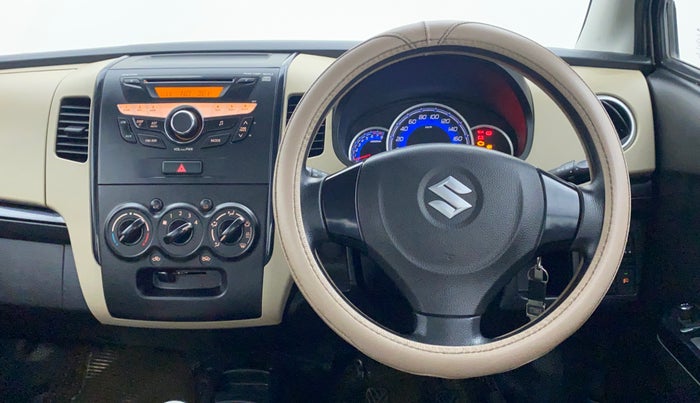 2017 Maruti Wagon R 1.0 VXI, Petrol, Manual, 20,325 km, Steering Wheel Close Up