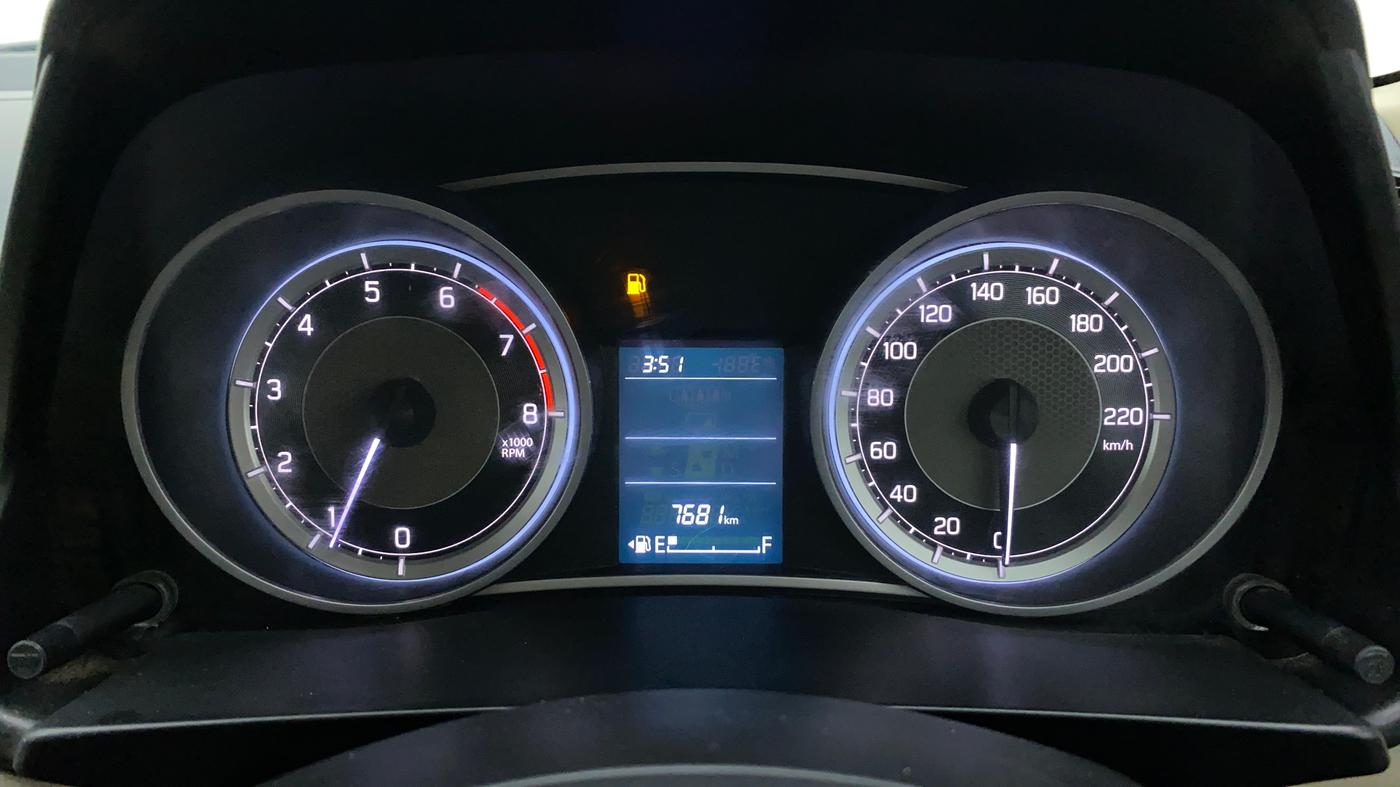 2018 Maruti Dzire VXI, Petrol, Manual, 7,918 km, Odometer Image