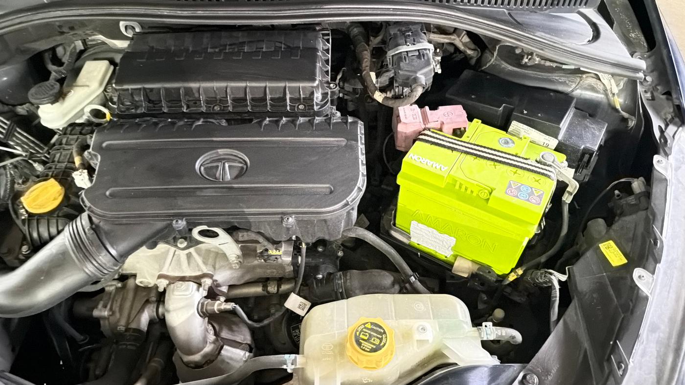 2022 Tata TIGOR XZ PLUS CNG, CNG, Manual, 42,108 km, Engine View - Left