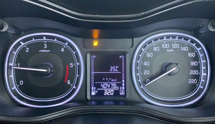 2018 Maruti Vitara Brezza ZDI, Diesel, Manual, 40,587 km, Odometer Image