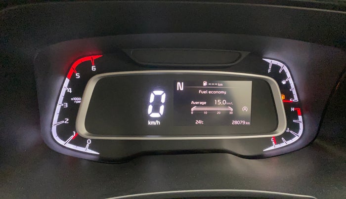2023 KIA SONET HTX 1.5 DIESEL IMT, Diesel, Manual, 28,079 km, Odometer Image