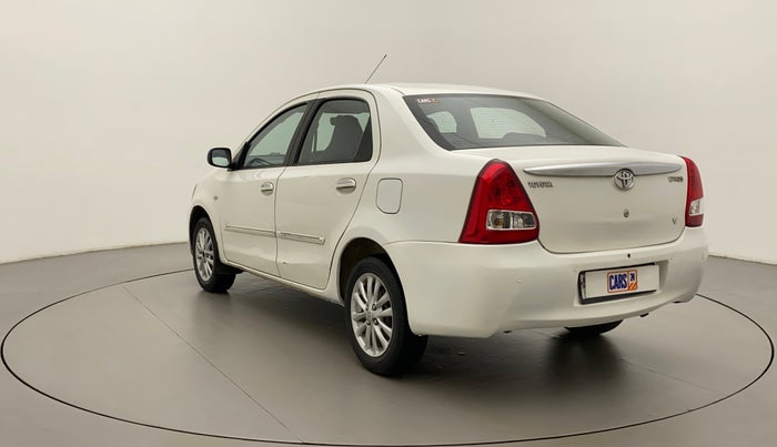 2011 Toyota Etios V, Petrol, Manual, 1,16,068 km, Left Back Diagonal