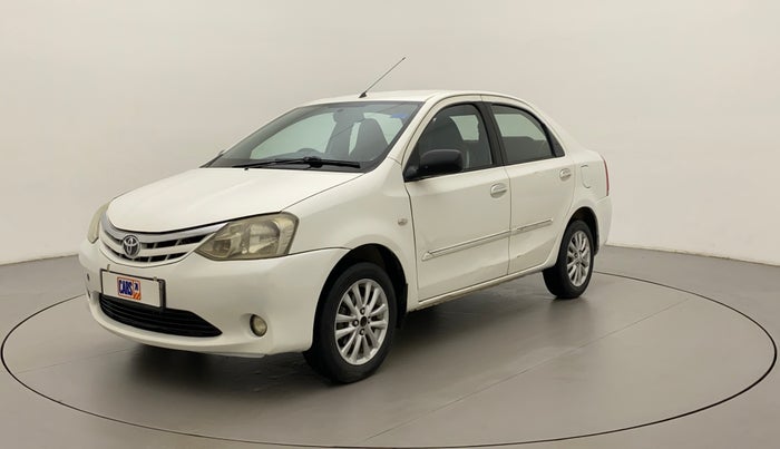2011 Toyota Etios V, Petrol, Manual, 1,16,068 km, Left Front Diagonal