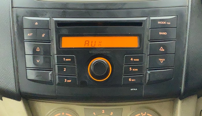 2013 Maruti Swift Dzire VXI, Petrol, Manual, 68,376 km, Infotainment system - Button has minor damage
