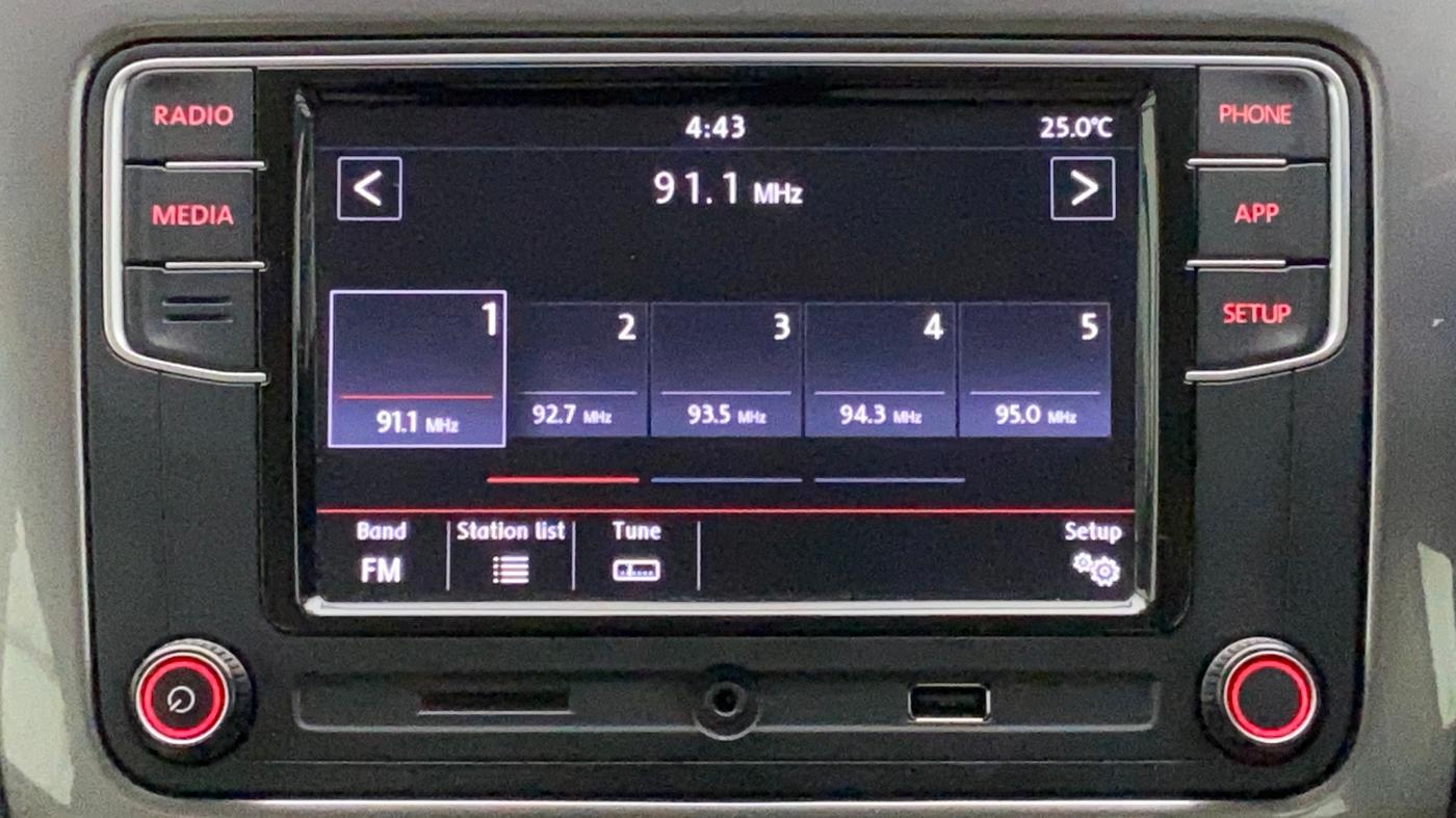 2021 Volkswagen Vento HIGHLINE PLUS 1.0L TSI AT, Petrol, Automatic, 35,407 km, Infotainment System