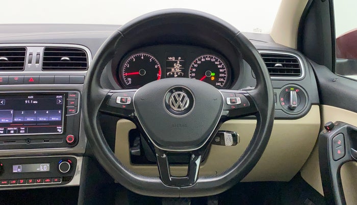 2021 Volkswagen Vento HIGHLINE PLUS 1.0L TSI AT, Petrol, Automatic, 35,407 km, Steering Wheel Close Up