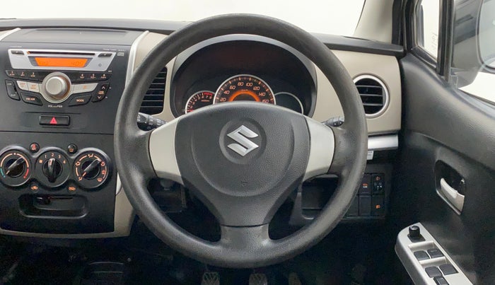 2015 Maruti Wagon R 1.0 VXI, Petrol, Manual, 77,746 km, Steering Wheel Close Up