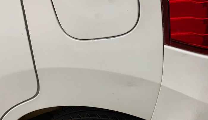 2015 Maruti Wagon R 1.0 VXI, Petrol, Manual, 77,746 km, Left quarter panel - Slightly dented