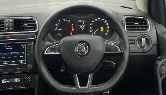 2018 Skoda Rapid STYLE 1.6 MPI AT, Petrol, Automatic, 58,515 km, Steering Wheel Close Up