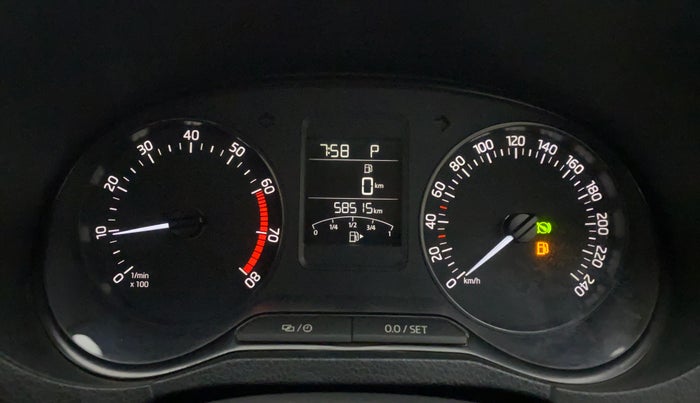 2018 Skoda Rapid STYLE 1.6 MPI AT, Petrol, Automatic, 58,515 km, Odometer Image