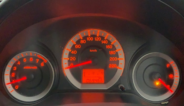 2011 Honda City 1.5L I-VTEC V MT, Petrol, Manual, 69,466 km, Odometer Image