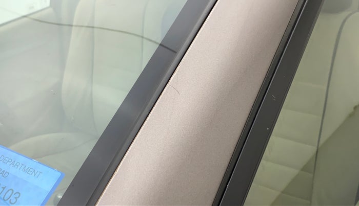 2011 Honda City 1.5L I-VTEC V MT, Petrol, Manual, 69,466 km, Left A pillar - Minor scratches