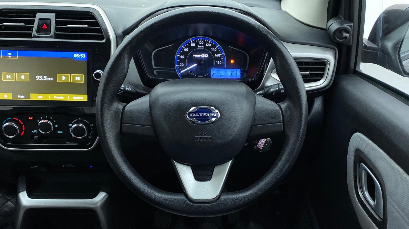 2021 Datsun Redi Go T (O), Petrol, Manual, 14,339 km, Steering Wheel Close Up