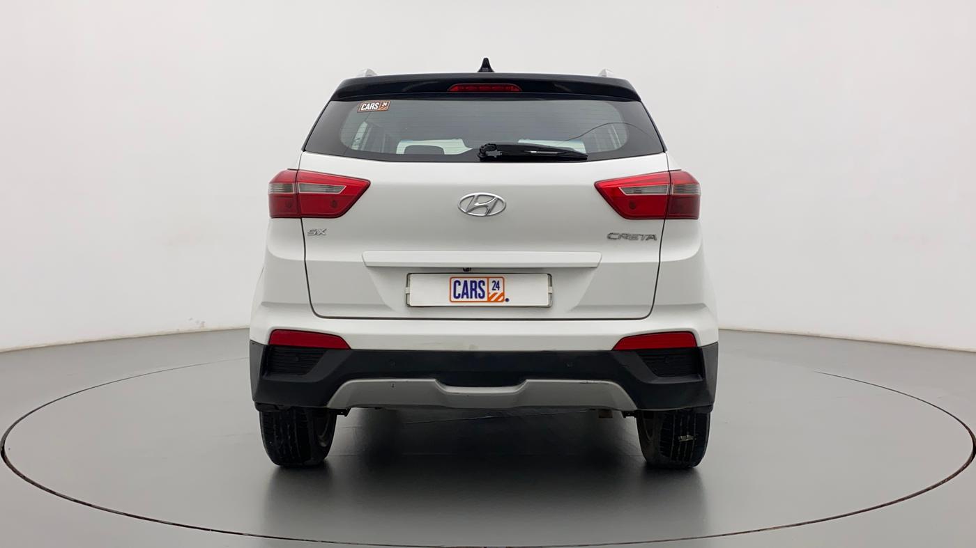 2016 Hyundai Creta SX PLUS  ANNIVERSARY EDITION 1.6 PETROL, Petrol, Manual, 55,856 km, Back/Rear