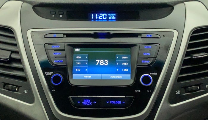 2016 Hyundai New Elantra 1.8 SX MT VTVT, Petrol, Manual, 31,873 km, Infotainment System