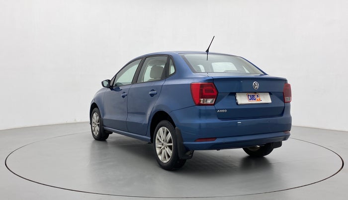 2016 Volkswagen Ameo HIGHLINE1.2L, Petrol, Manual, 1,05,297 km, Left Back Diagonal