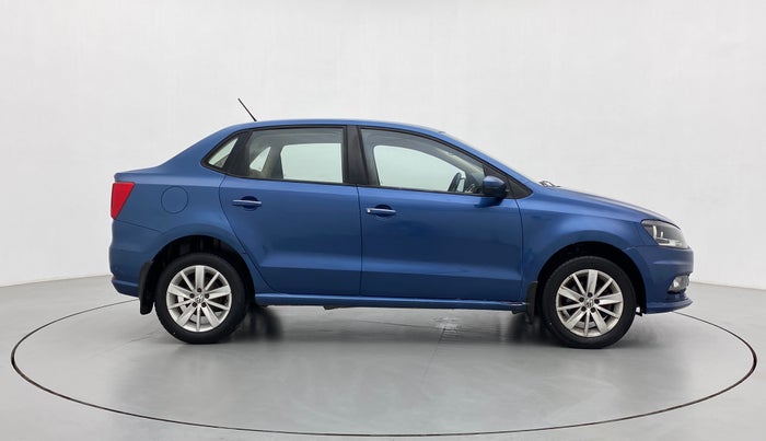 2016 Volkswagen Ameo HIGHLINE1.2L, Petrol, Manual, 1,05,297 km, Right Side View