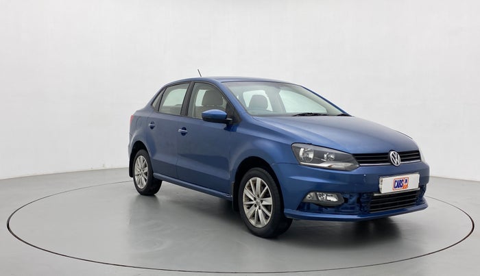 2016 Volkswagen Ameo HIGHLINE1.2L, Petrol, Manual, 1,05,297 km, Right Front Diagonal
