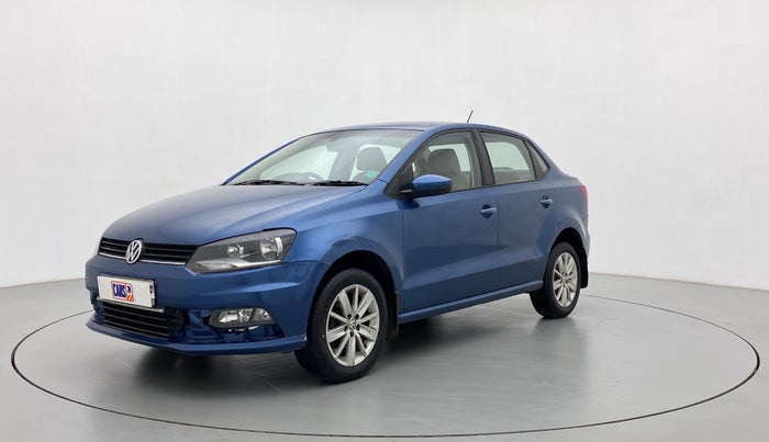 2016 Volkswagen Ameo HIGHLINE1.2L, Petrol, Manual, 1,05,297 km, Left Front Diagonal