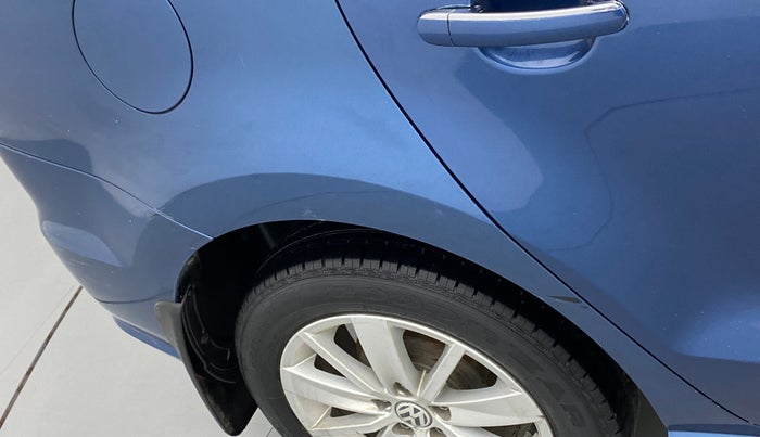 2016 Volkswagen Ameo HIGHLINE1.2L, Petrol, Manual, 1,05,297 km, Right quarter panel - Minor scratches