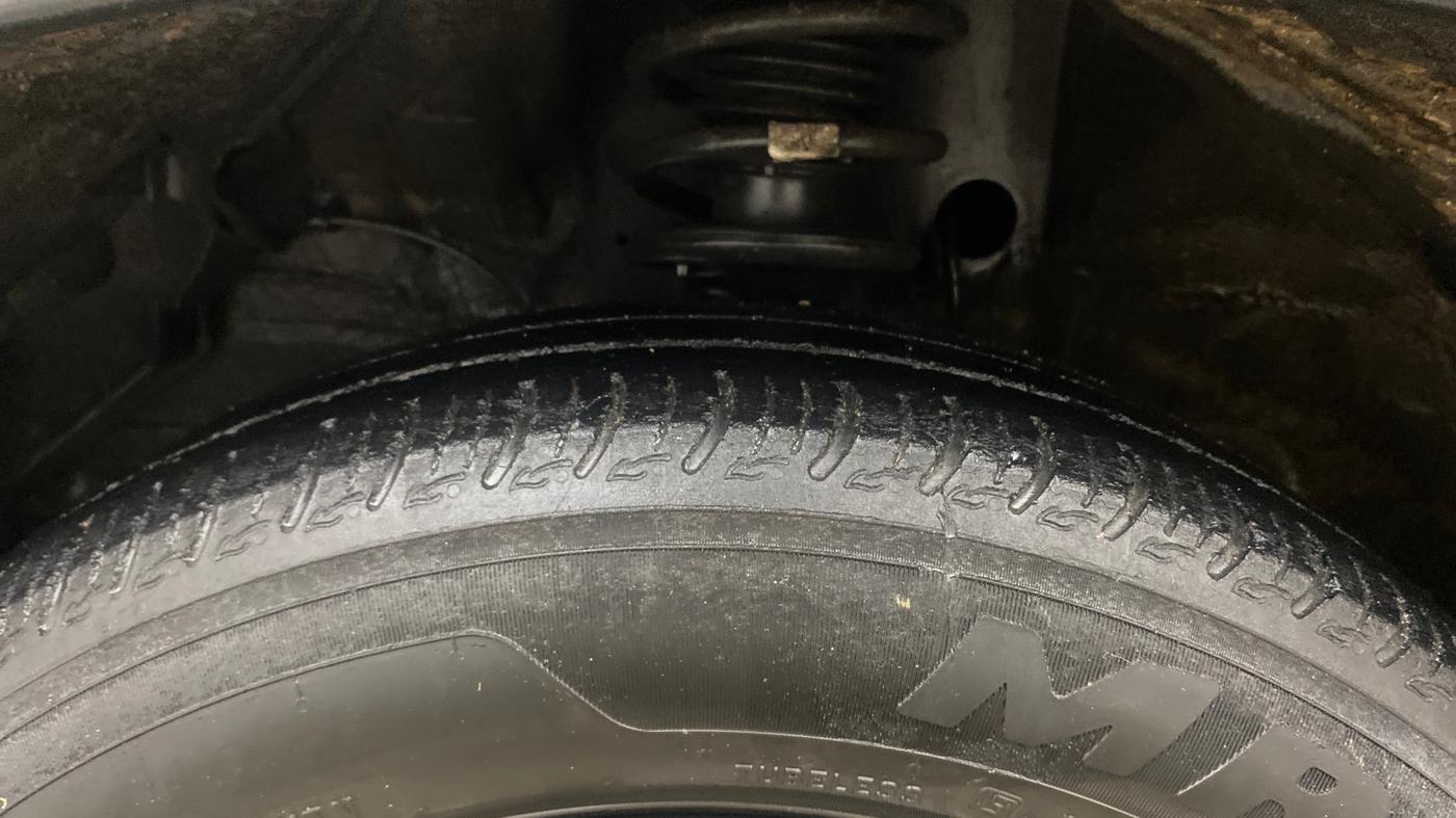 2022 Maruti S PRESSO VXI+, Petrol, Manual, 55,866 km, Left Front Tyre Tread