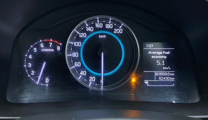 2017 Maruti IGNIS DELTA 1.2 K12, Petrol, Manual, 62,479 km, Odometer Image