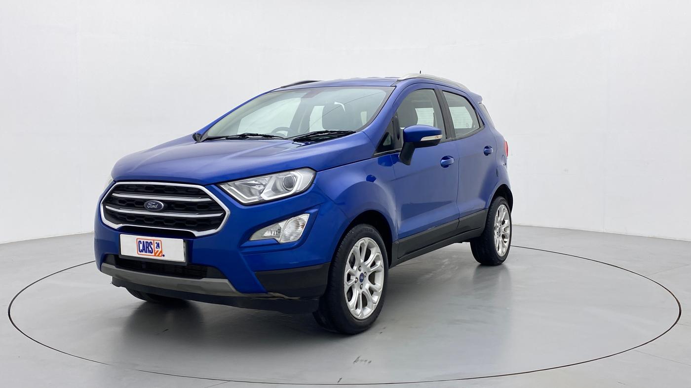 2018 Ford Ecosport 1.5 TITANIUM PLUS TI VCT AT, Petrol, Automatic, 39,722 km, Left Front Diagonal