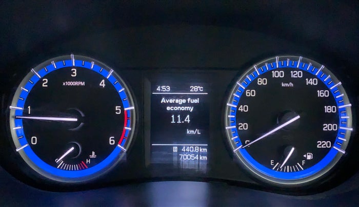 2016 Maruti S Cross ALPHA 1.6, Diesel, Manual, 70,128 km, Odometer Image