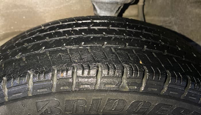 2016 Maruti Alto K10 VXI AMT, Petrol, Automatic, 73,373 km, Left Front Tyre Tread