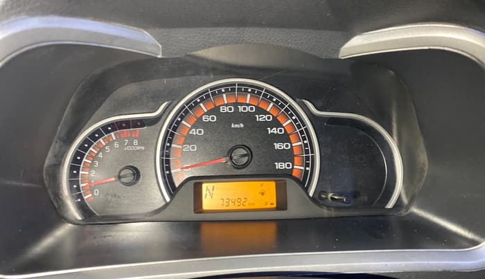 2016 Maruti Alto K10 VXI AMT, Petrol, Automatic, 73,373 km, Odometer Image